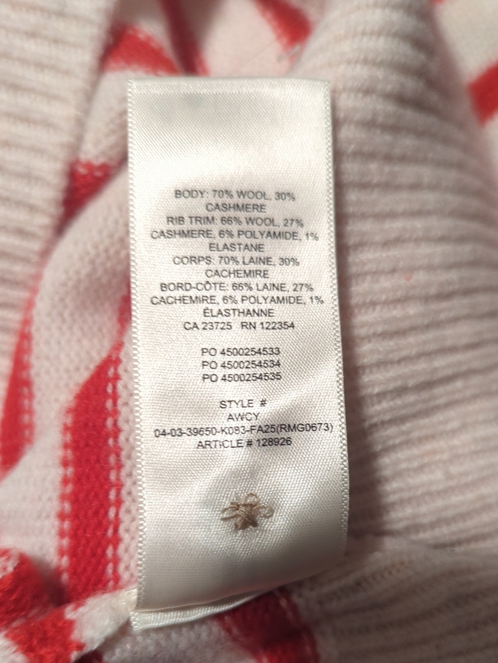 ARITZIA - Wilfred London Wool Cashmere Cardigan - Picture 12 of 12
